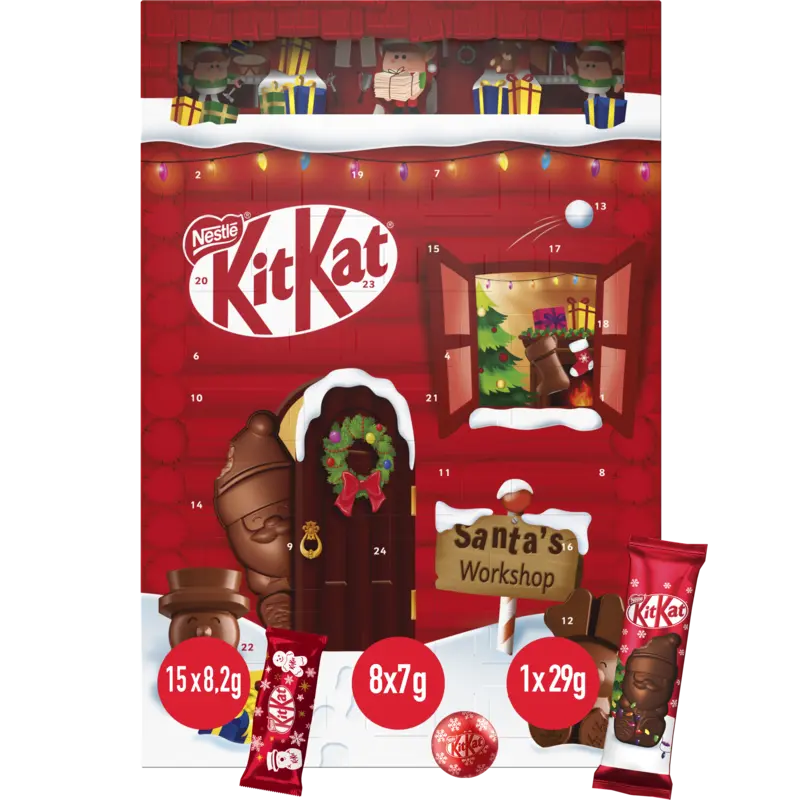 Kitkat Melkchocolade adventskalender