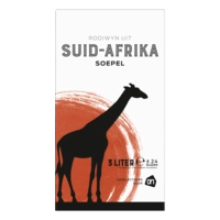 AH Soepele Zuid-Afrikaanse wijntap rood