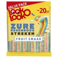 Look-O-Look Zure regenboogstreken fruit smaak value