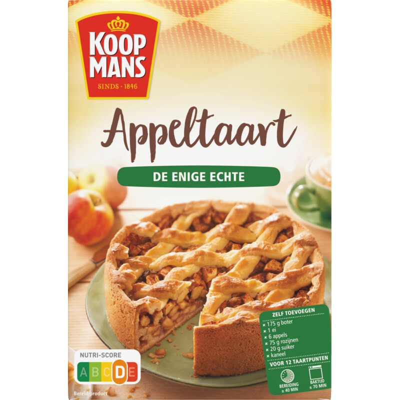 Koopmans Mix voor appeltaart