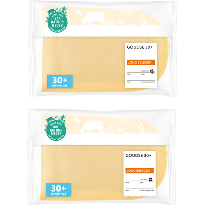 Een afbeelding van AH Goudse jong belegen 30+ plakken 2-pack