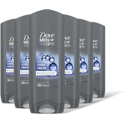 pdp-image-Dove Men+care cool fresh douchegel 6-pack