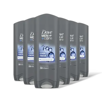 pdp-image-Dove Men+care cool fresh douchegel 6-pack
