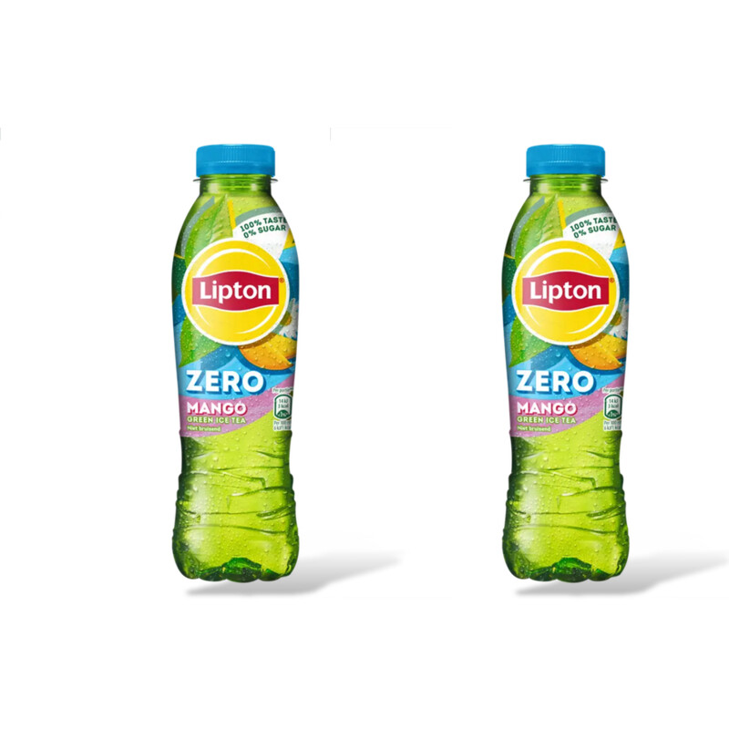 Lipton Zero green ice tea mango 2-pack
