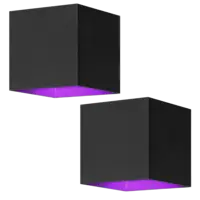 Hombli Smart wall light black 2 stuks