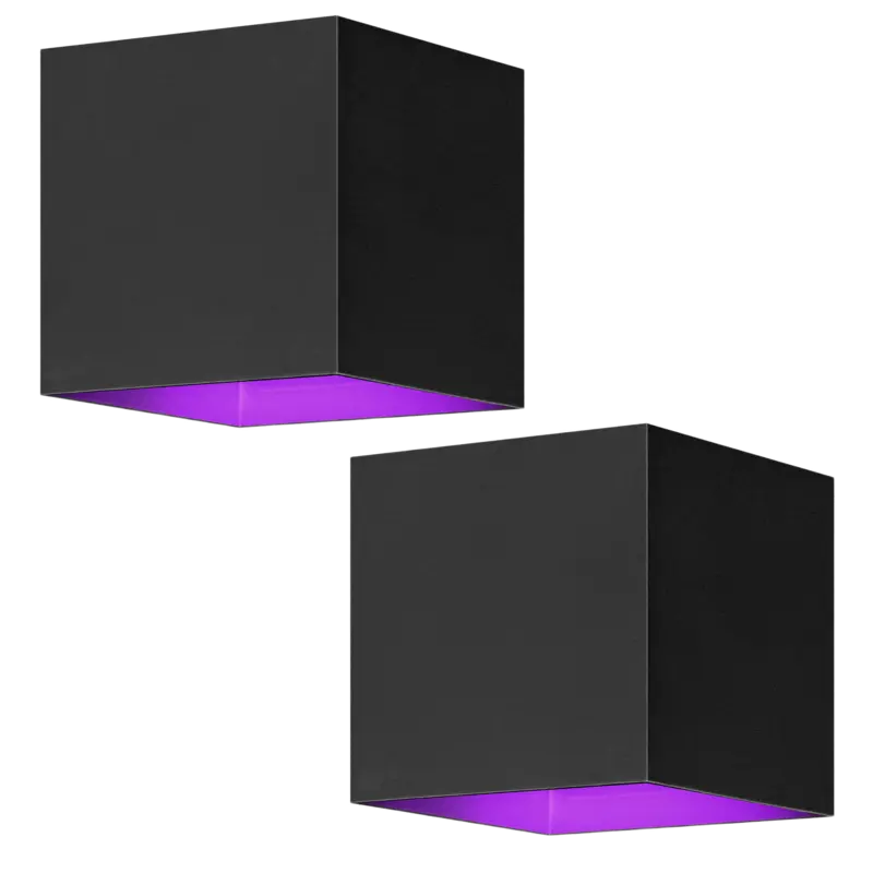 Hombli Smart wall light black 2 stuks