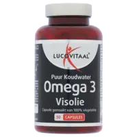 Lucovitaal Omega 3 puur koudwater visolie capsules