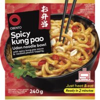 Een afbeelding van Obento Spicy kung pao udon noodle bowl
