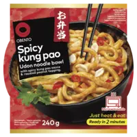 Obento Spicy kung pao udon noodle bowl