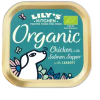 Lily's Kitchen Organic kip met zalm en wortelen