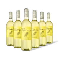 Free Feather Chardonnay Alcoholvrij 6 flessen