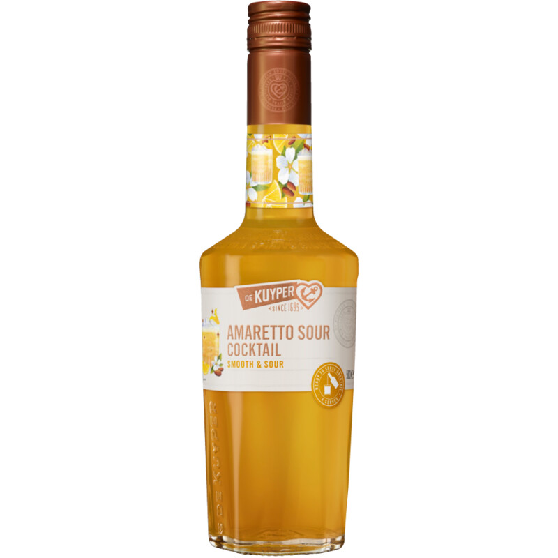 Een afbeelding van De Kuyper Amaretto sour cocktail