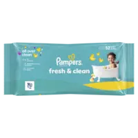 Pampers Fresh & clean baby wipes