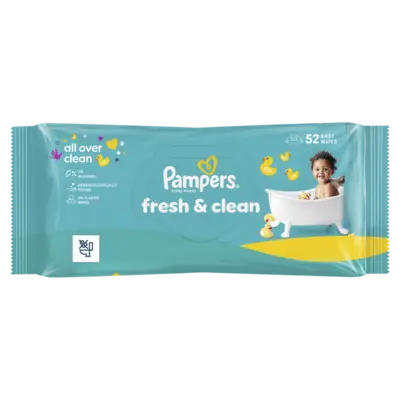 pdp-image-Pampers Fresh & clean baby wipes