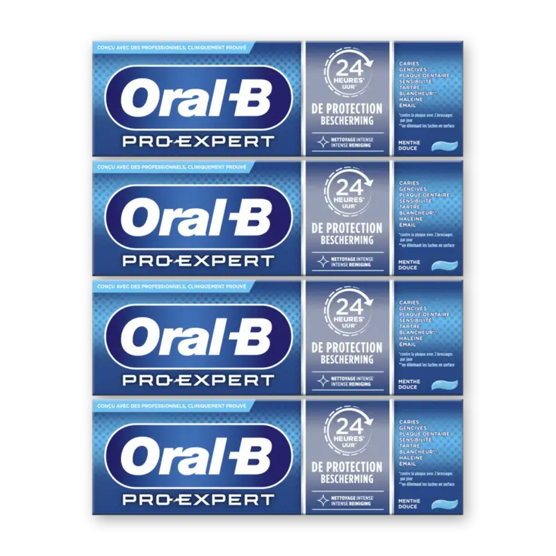 Oral-B Pro-expert reiniging tandpasta 4-pack