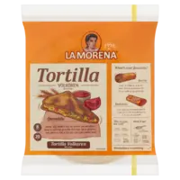 La Morena Volkoren tortilla's medium