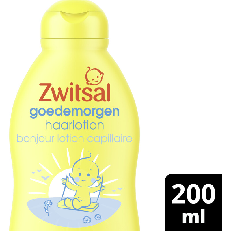 Een afbeelding van Zwitsal Baby goedemorgen haarlotion