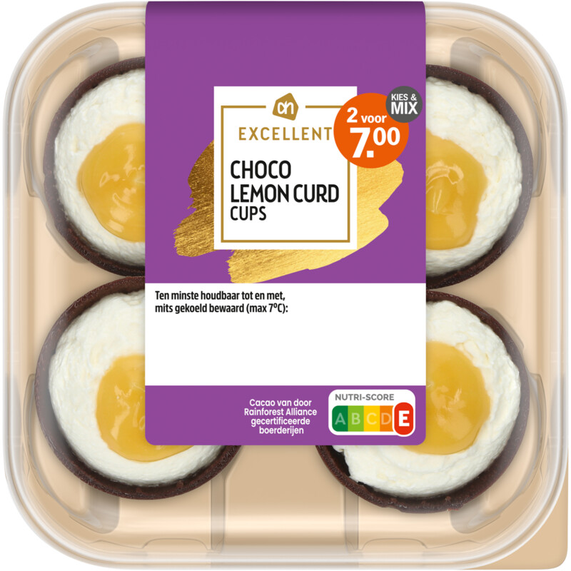 AH Excellent Choco lemon curd cups