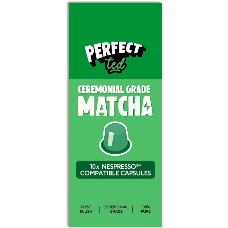 Een afbeelding van Perfect Ted Ceremonial grade matcha capsules