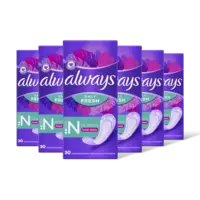 Always Dailies norml fresh scent inlegkruis 6pk