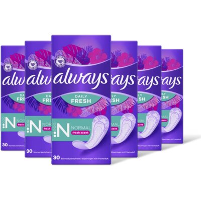 pdp-image-Always Dailies norml fresh scent inlegkruis 6pk