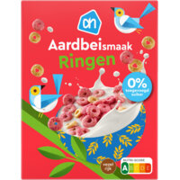 AH Aardbeismaak ringen 0% toegevoegd suiker