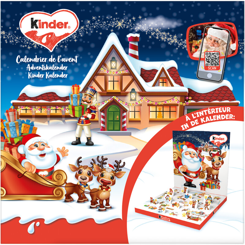 Een afbeelding van Kinder Kalender pop-up