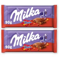 Milka Chocoladereep Daim 2-pack