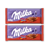 Milka Chocoladereep Daim 2-pack