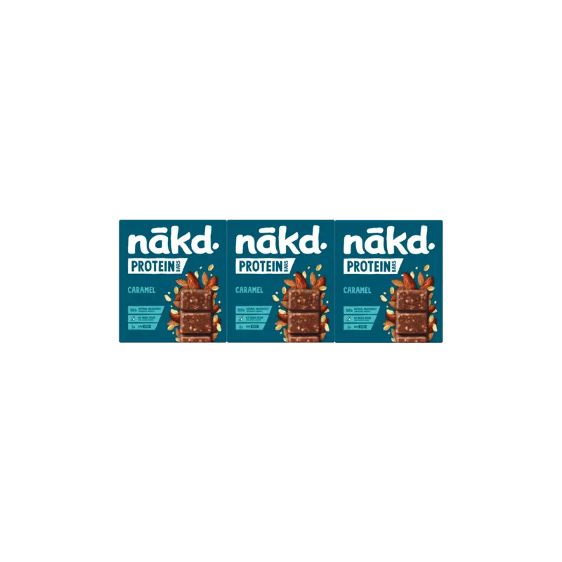 Nakd Protein bars caramel 3-pack