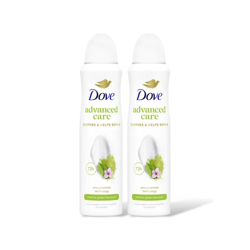 Dove Matcha & sakura deodorant spray 2-pack