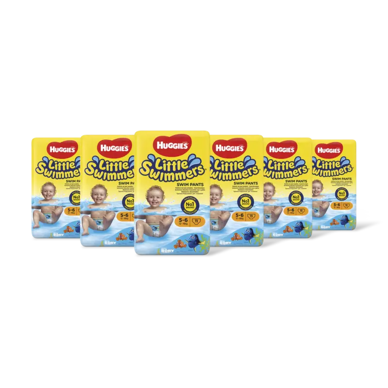 Little swimmers maat 5-6 6-pack