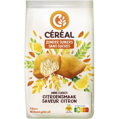 pdp-image-Céréal Mini cakes citroensmaak zonder suikers