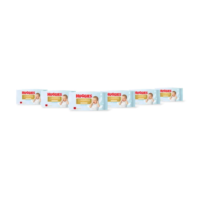 Extra care sensitive billendoekjes 6-pck
