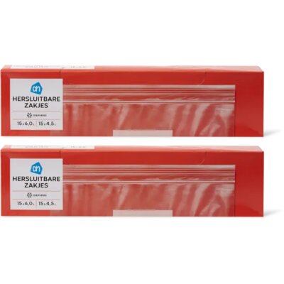 pdp-image-AH Hersluitbare zakjes 4,5 en 6 liter 2-pck