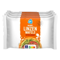 AH Dunne linzenwafels paprika smaak 4-pack