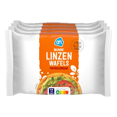 pdp-image-AH Dunne linzenwafels paprika smaak 4-pack