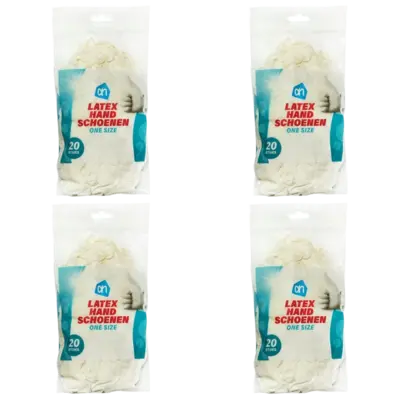 pdp-image-AH Latex handschoenen one size 4-pack