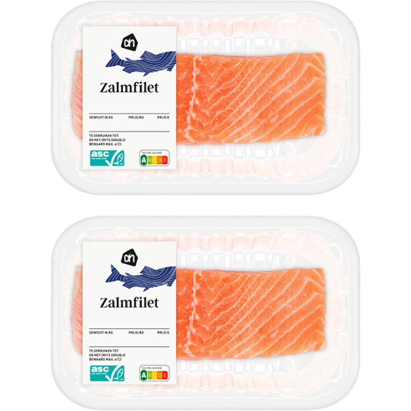 Een afbeelding van AH Zalmfilet 2-pack