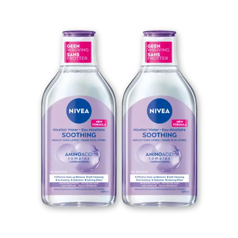 NIVEA Gevoelige huid micellair water 2-pack
