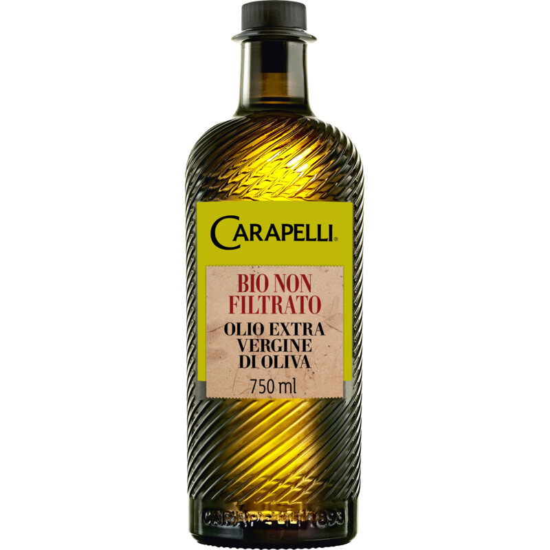 Een afbeelding van Carapelli Bio non filtrato extra vierge olijfolie