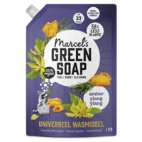 Marcel's Green Soap Wasmiddel amber ylang ylang navulling