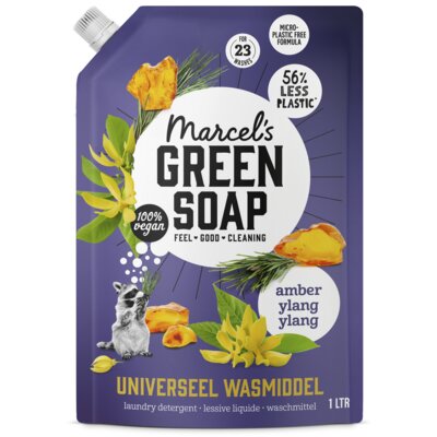 pdp-image-Marcel's Green Soap Wasmiddel amber ylang ylang navulling