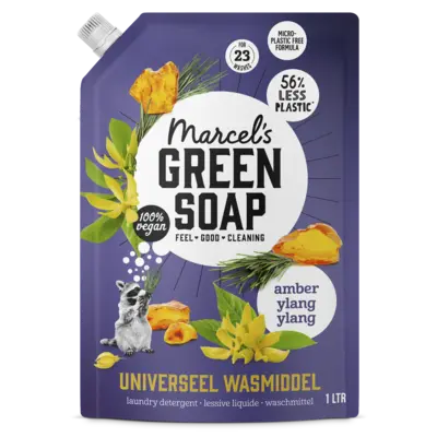 pdp-image-Marcel's Green Soap Wasmiddel amber ylang ylang navulling