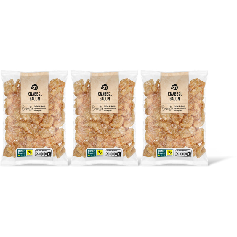 AH Knabbelbacon 3-pack