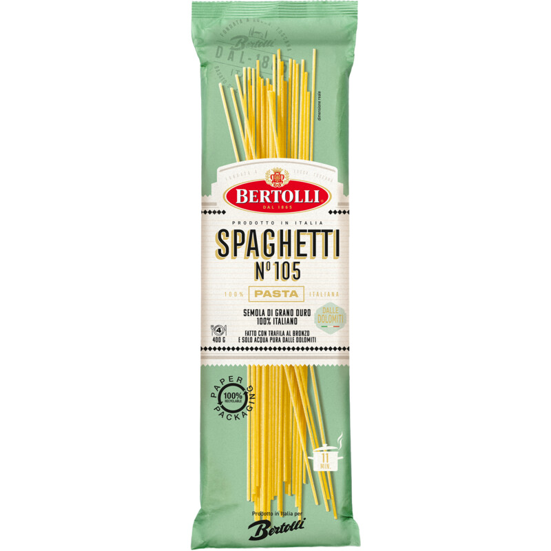 Een afbeelding van Bertolli Spaghetti no105
