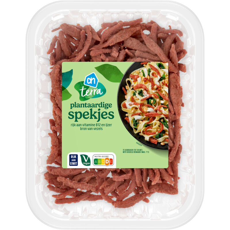 Een afbeelding van AH Terra Plantaardige spekjes
