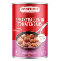 Coertjens Gehaktballen in tomatensaus