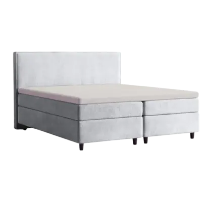 pdp-image-HappyBed Boxspring set 140x200 silver grey