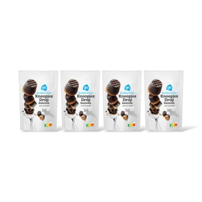 pdp-image-AH Knoopjesdrop salmiak suikervrij 4-pack